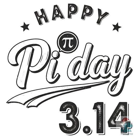 Happy Pi Day 3.14 - DTF Transfer