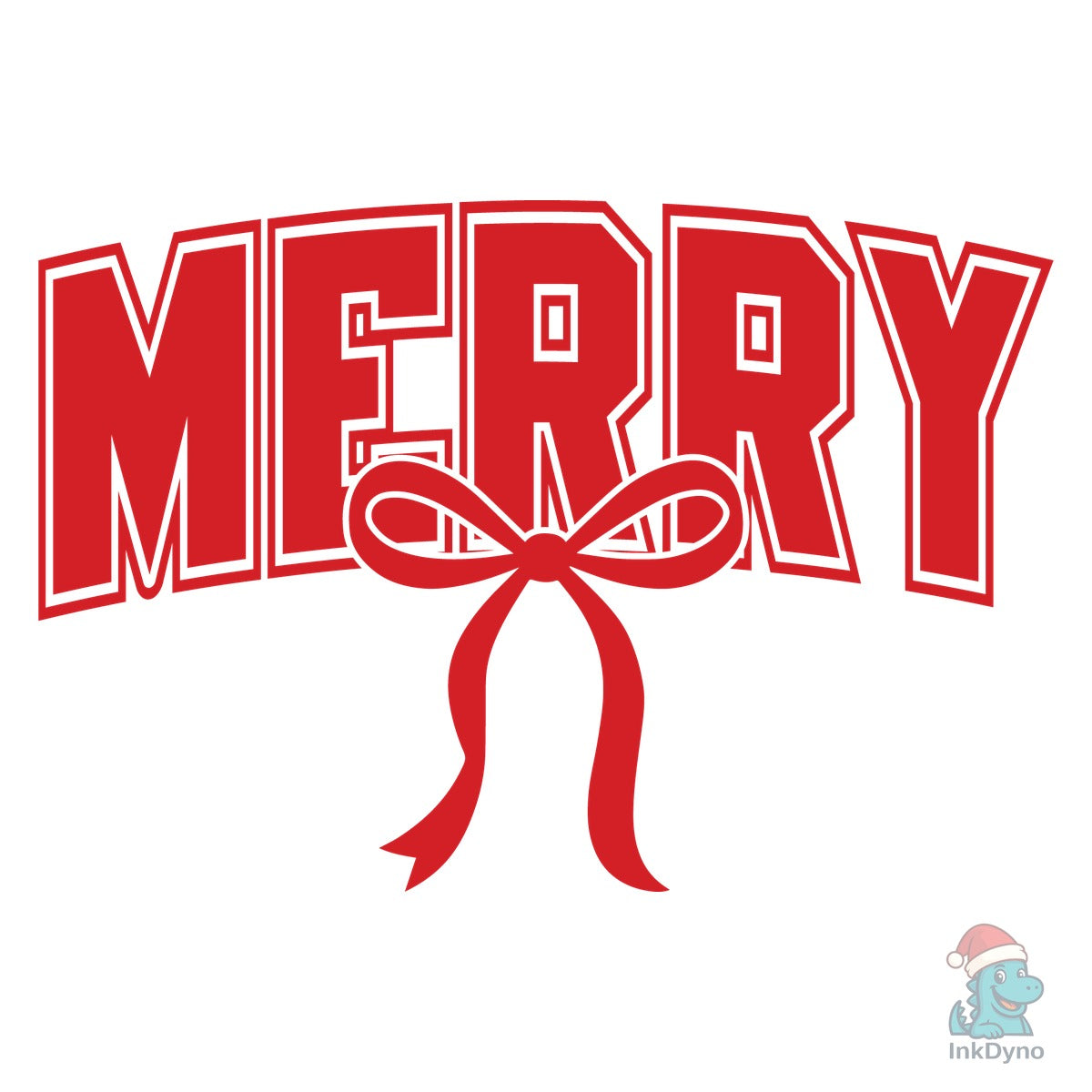Merry Christmas Design Retro Varsity