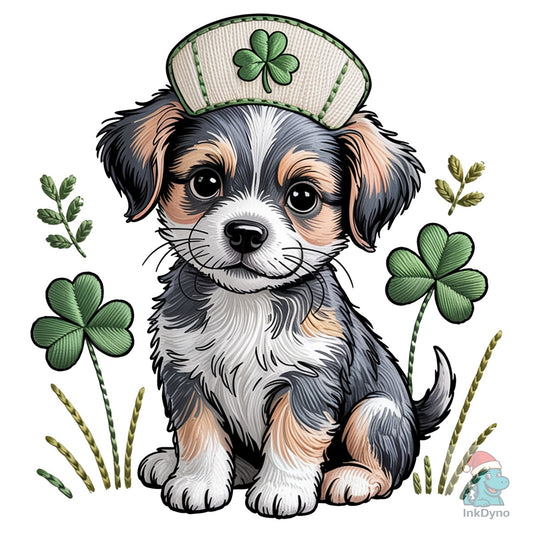 St. Patrick's Day Nurse Dog Dog - DTF Transfer