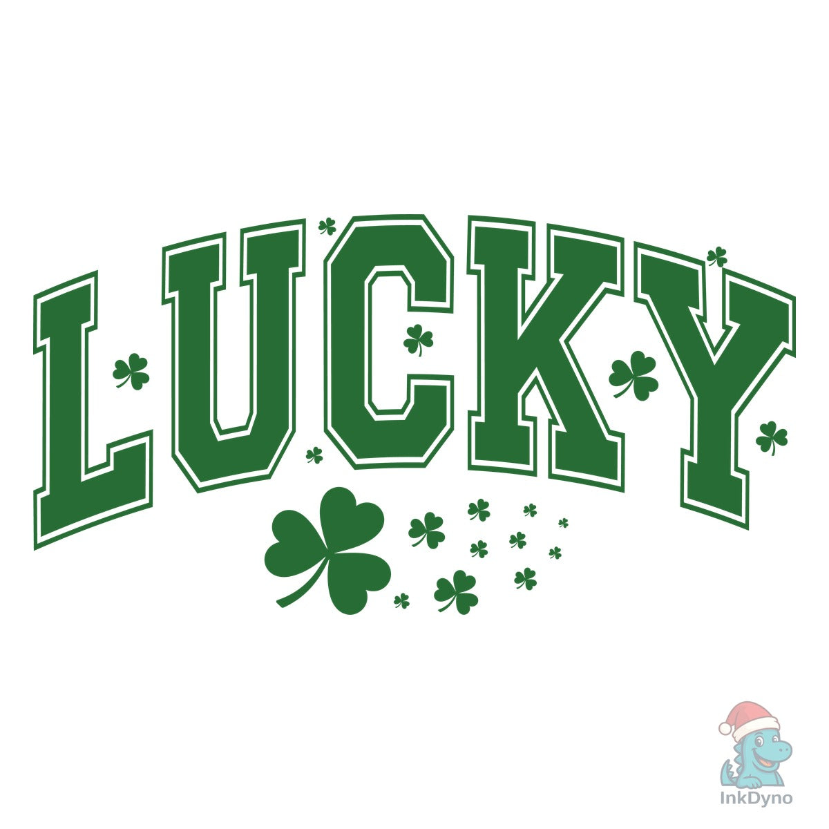 Lucky Shamrock Coquette SVGBlessed Vibes