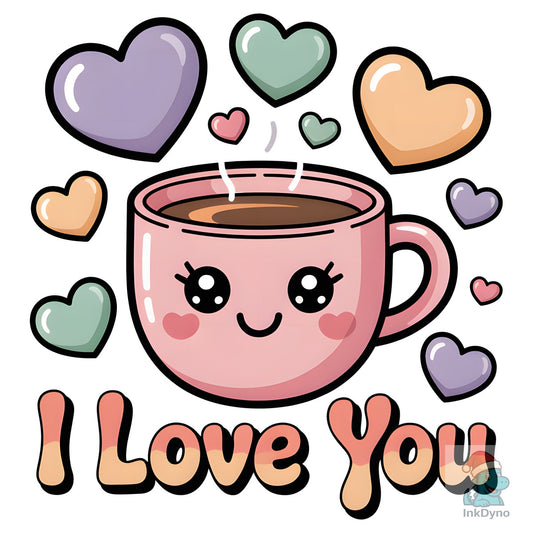 I Love You - DTF Transfer