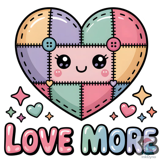 Love More - DTF Transfer