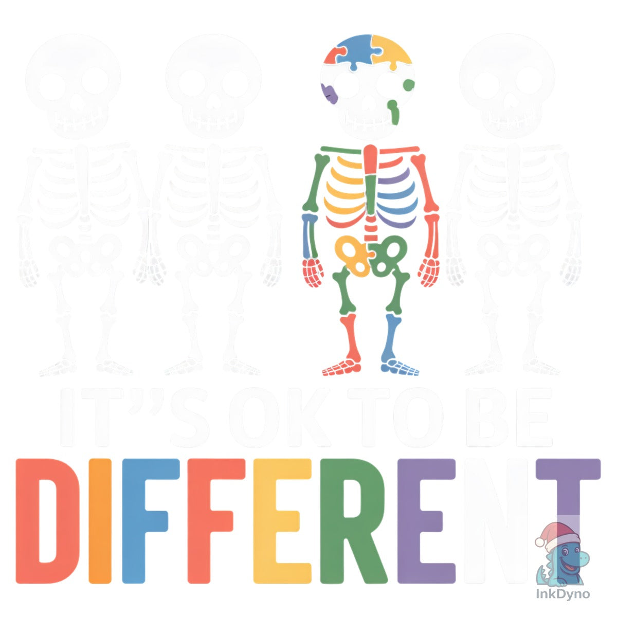 It's OK to Be Different Autism Tee