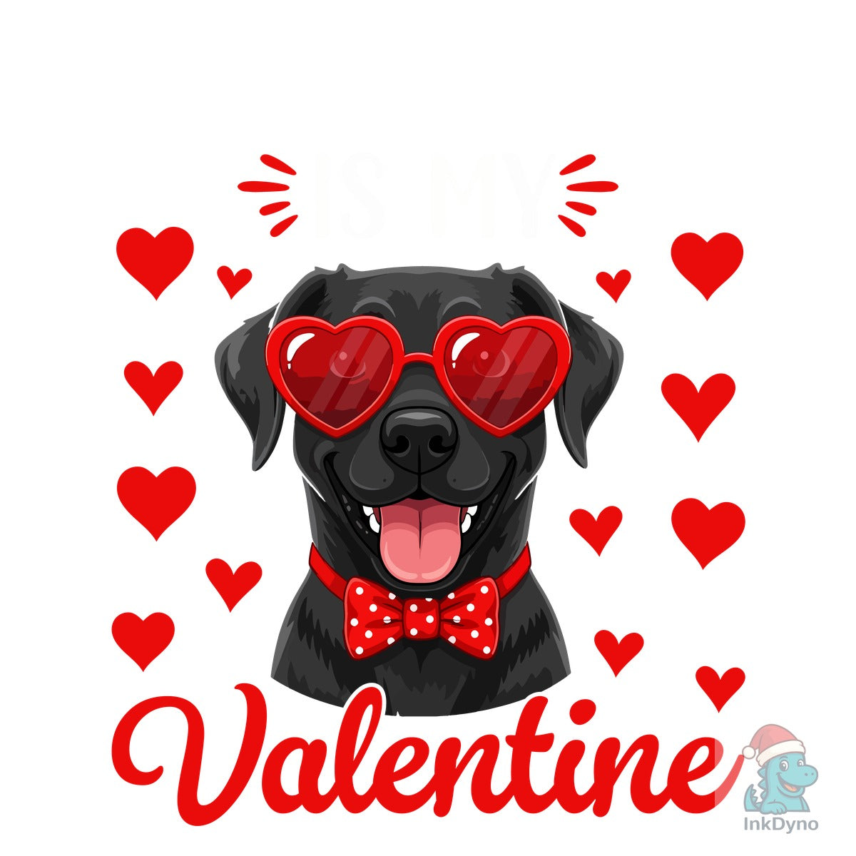 Labrador Love Valentine's Day T-Shirt