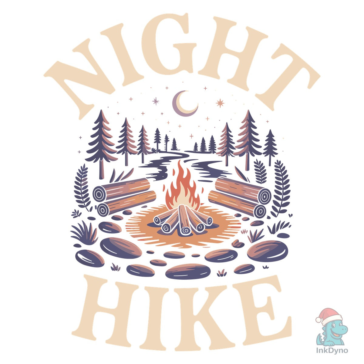 Night Hike Outdoor Adventure Design