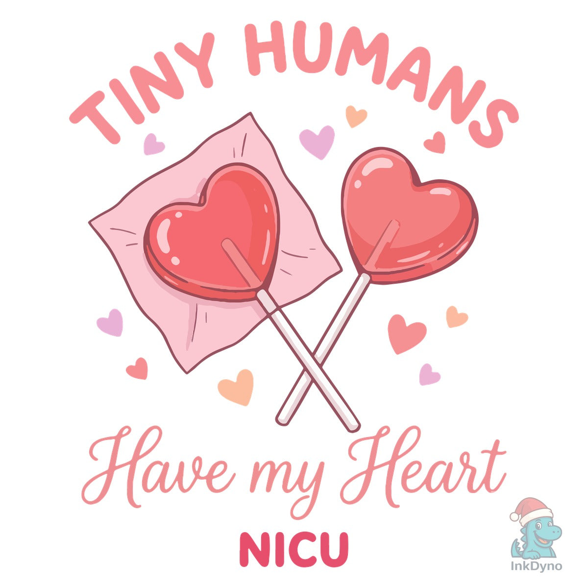 Tiny Humans Valentine's Day T-Shirt