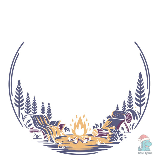 Infinite Sky Night Camping Design - DTF Transfer