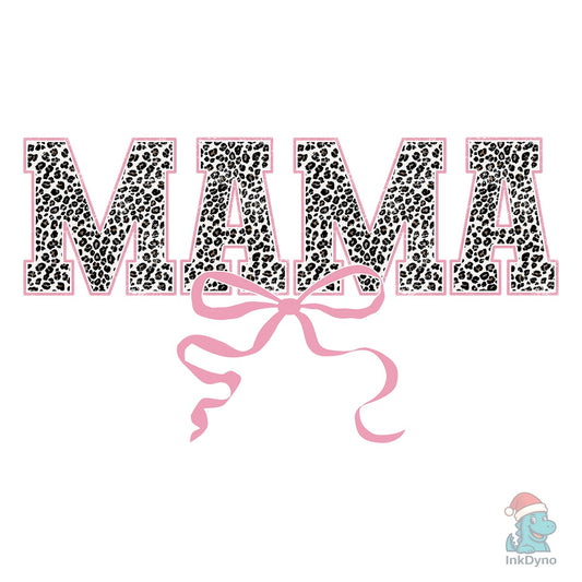 Preppy Coquette Mama Leopard Print - DTF Transfer