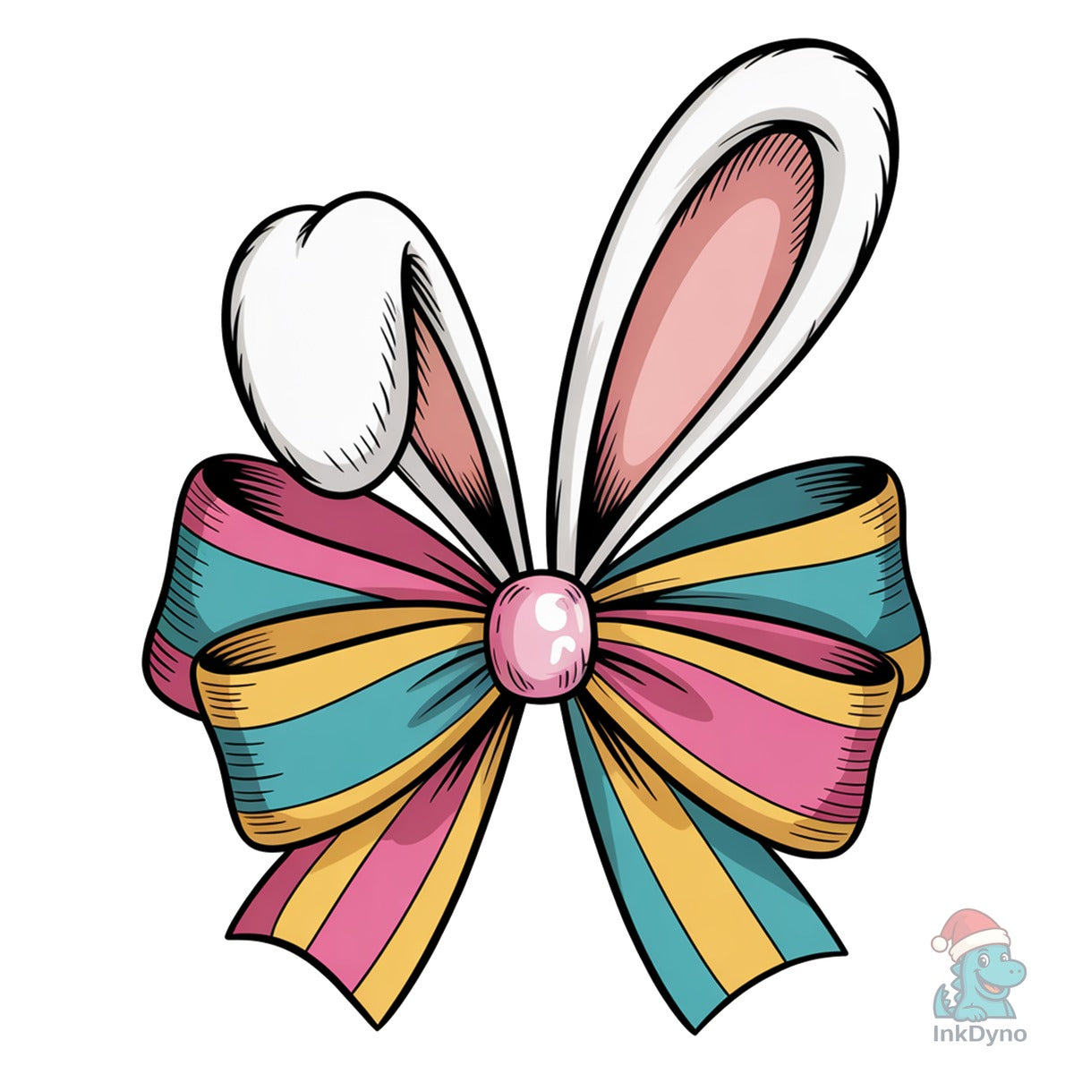 Cute Easter Coquette Bow