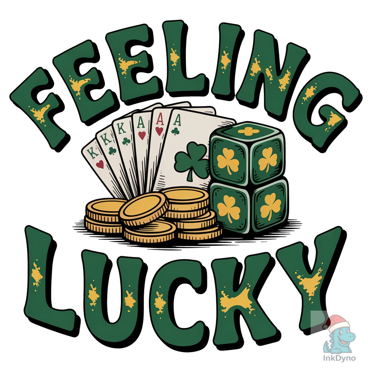 Feeling Lucky Playing Cards Patrick
