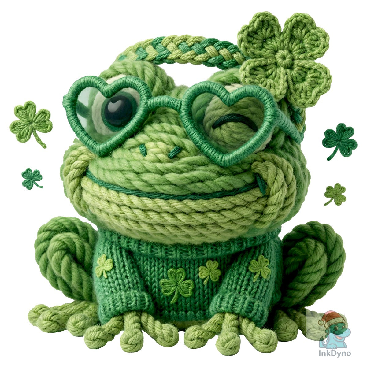 Lucky Frog Yarn St Patrick's Day