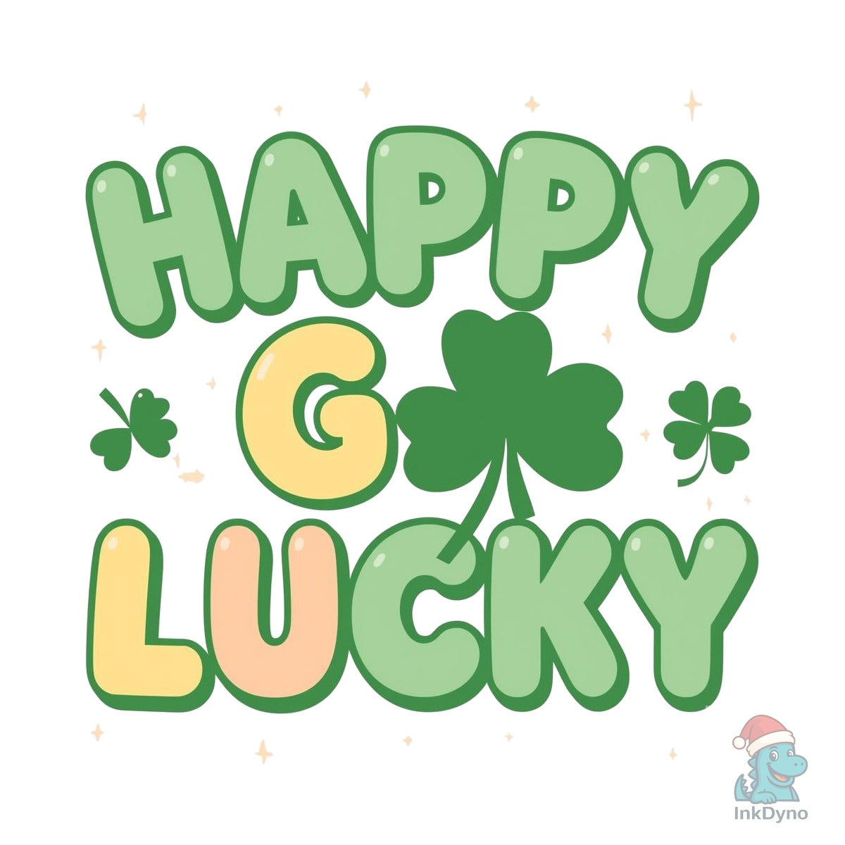 Happy Go Lucky Clover St. Patrick's