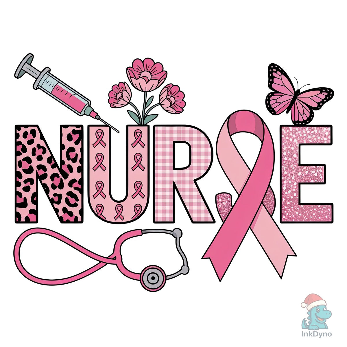 Nurse Breast Cancer Pink