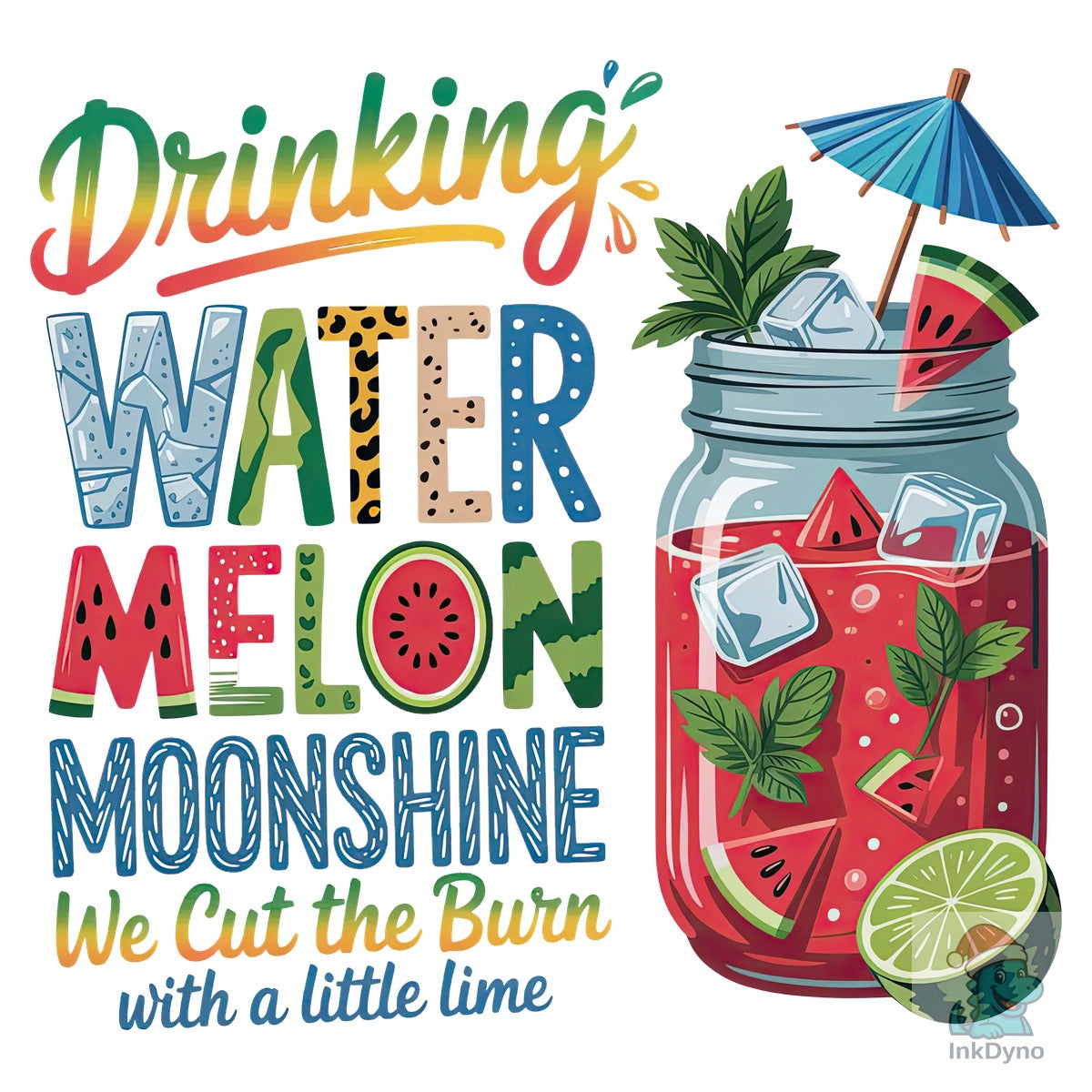 Watermelon Moonshine Drink