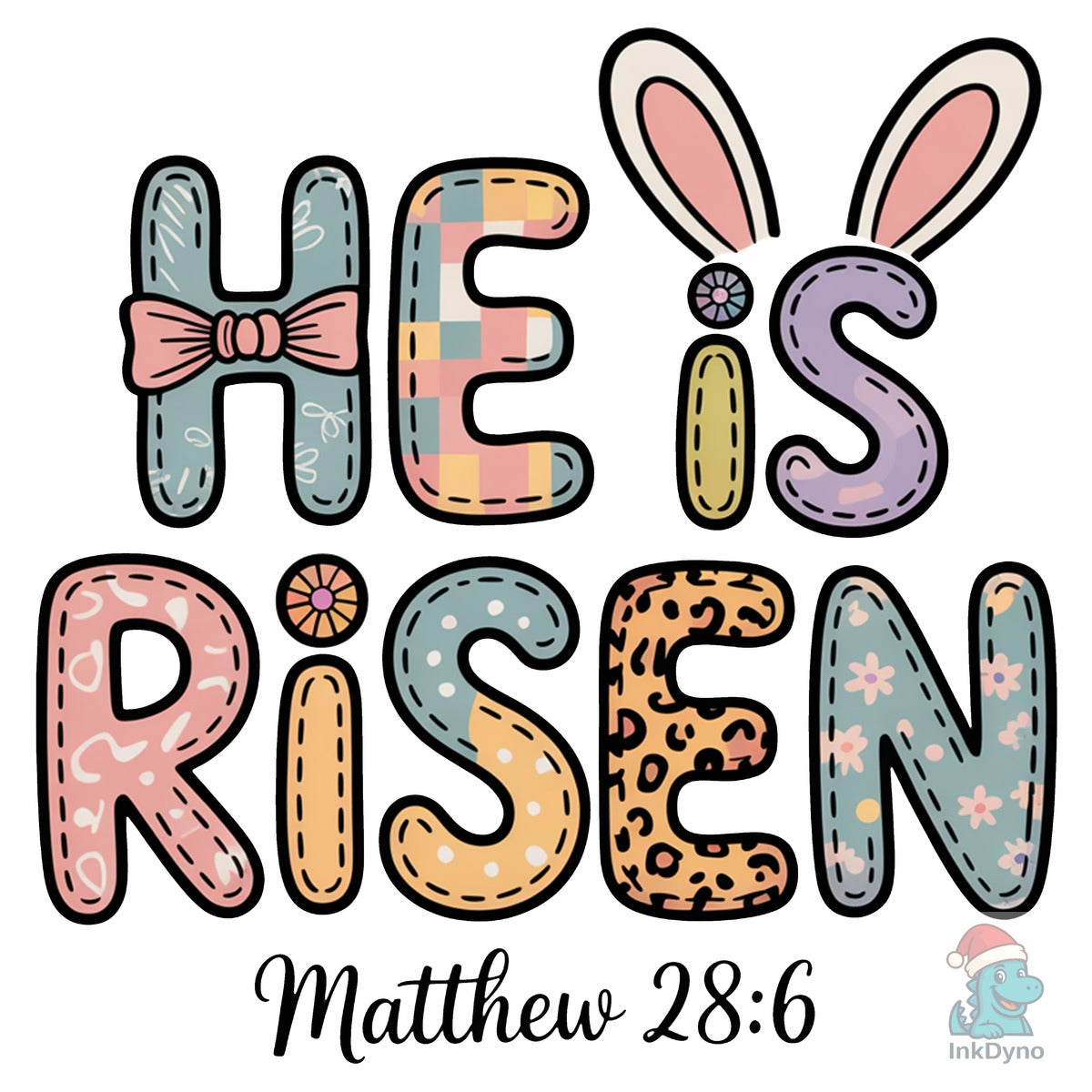 He is Risen Matthew 28:6 easter