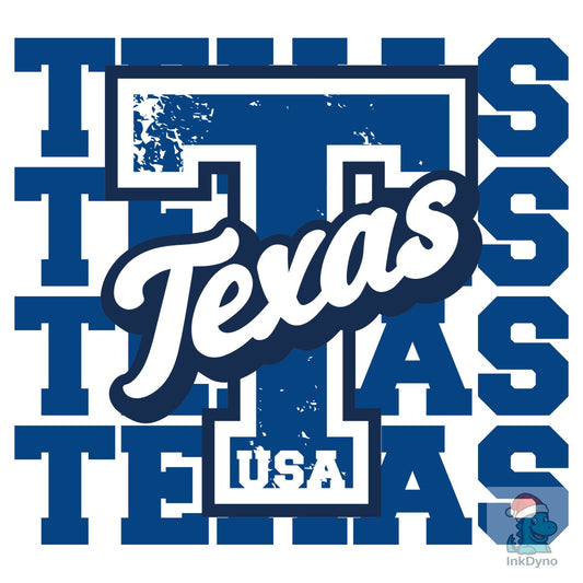 Texas State America USA Shirt - DTF Transfer