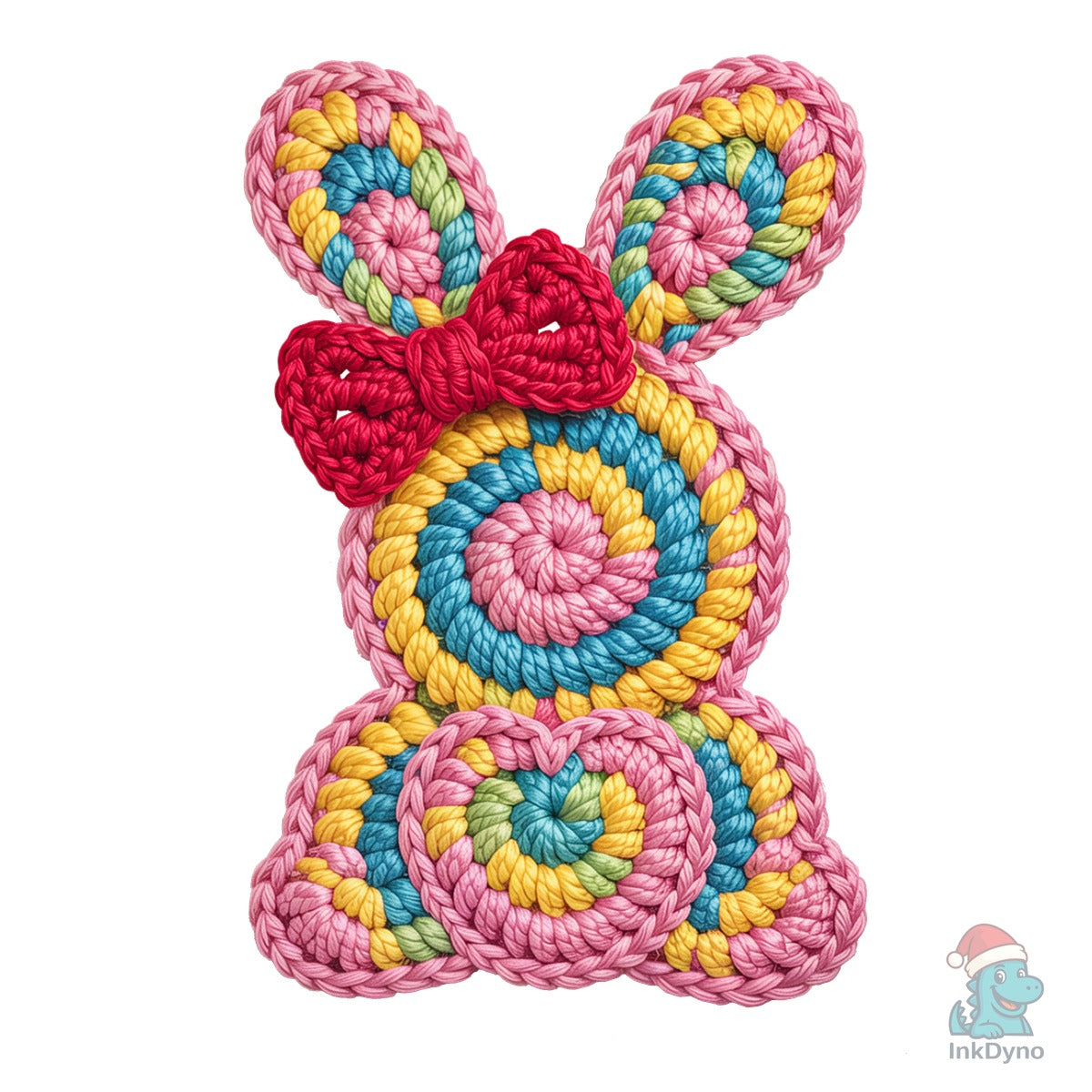 Easter Coquette Bunny Faux Yarn