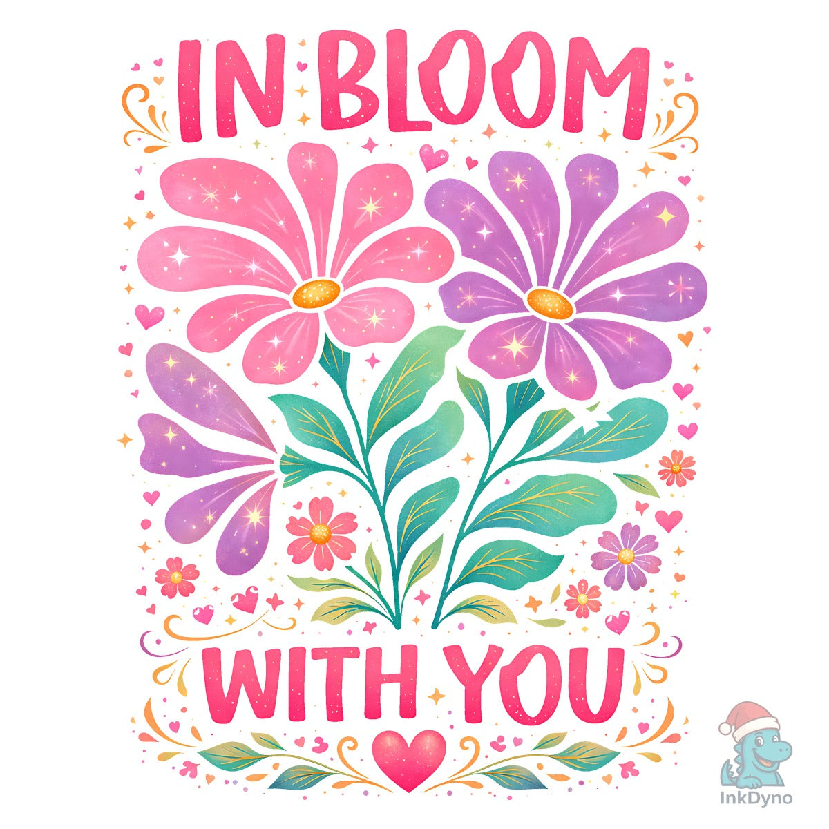 In Bloom with You Floral Love Design