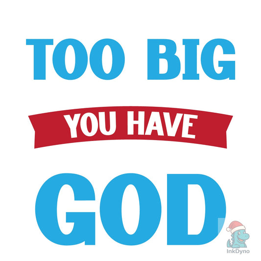NO STORM is TOO BIG when YOU HAVE FAITH - DTF Transfer