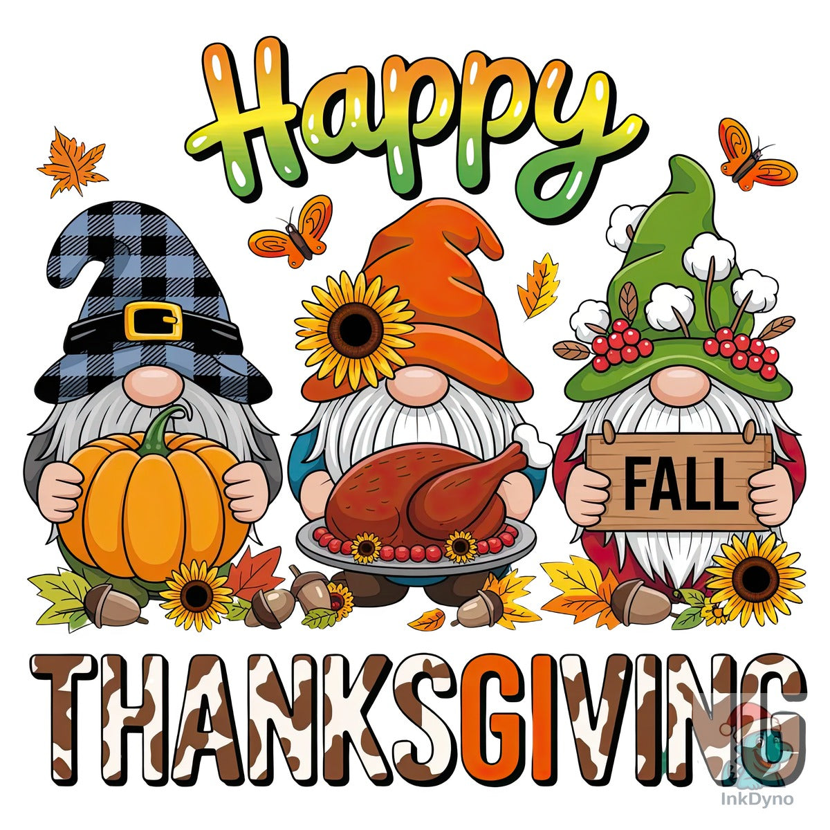 Autumn Thanksgiving Gnomes