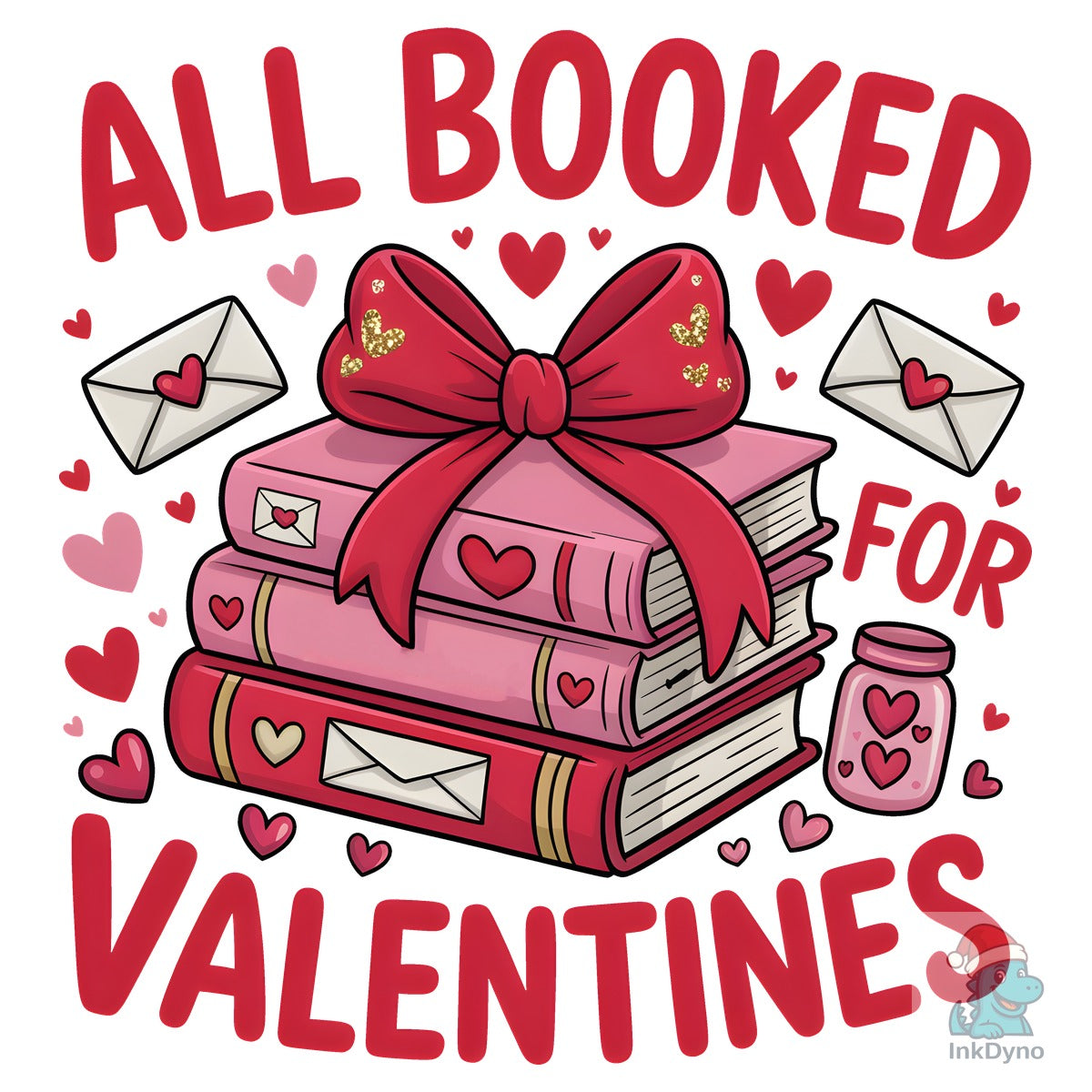 All Booked for Valentines Design
