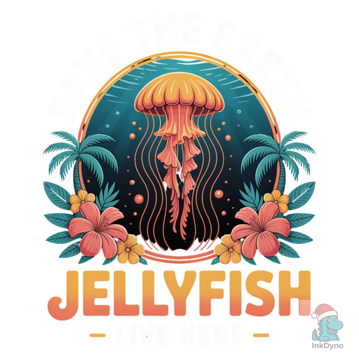 Save the Earth Jellyfish Ocean