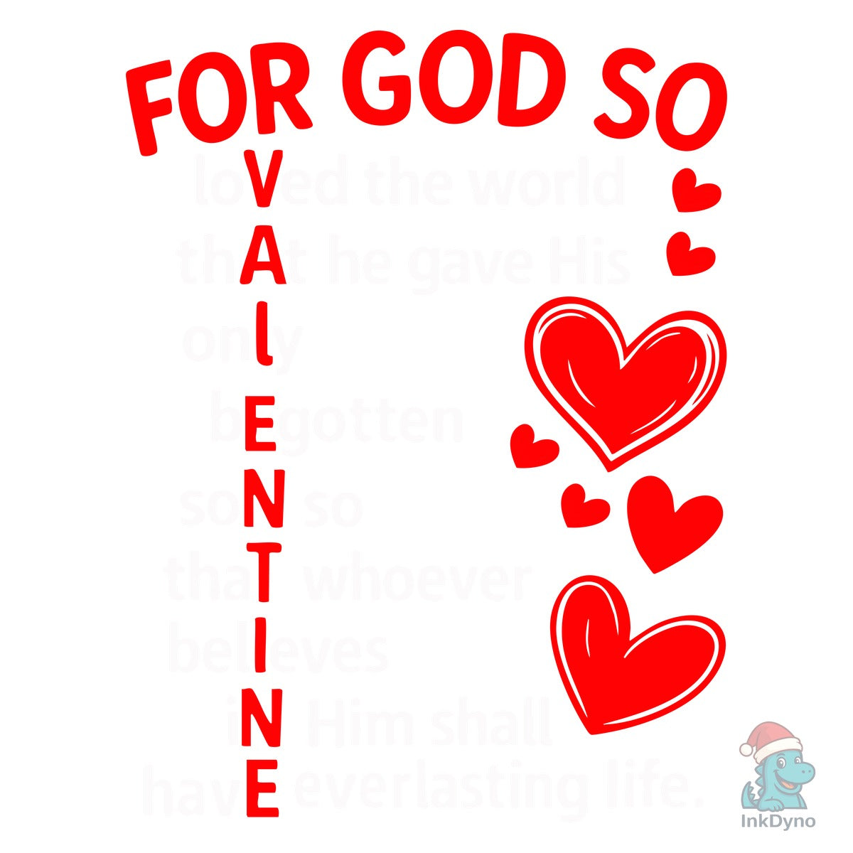 Faith Love Valentine's Day T-Shirt