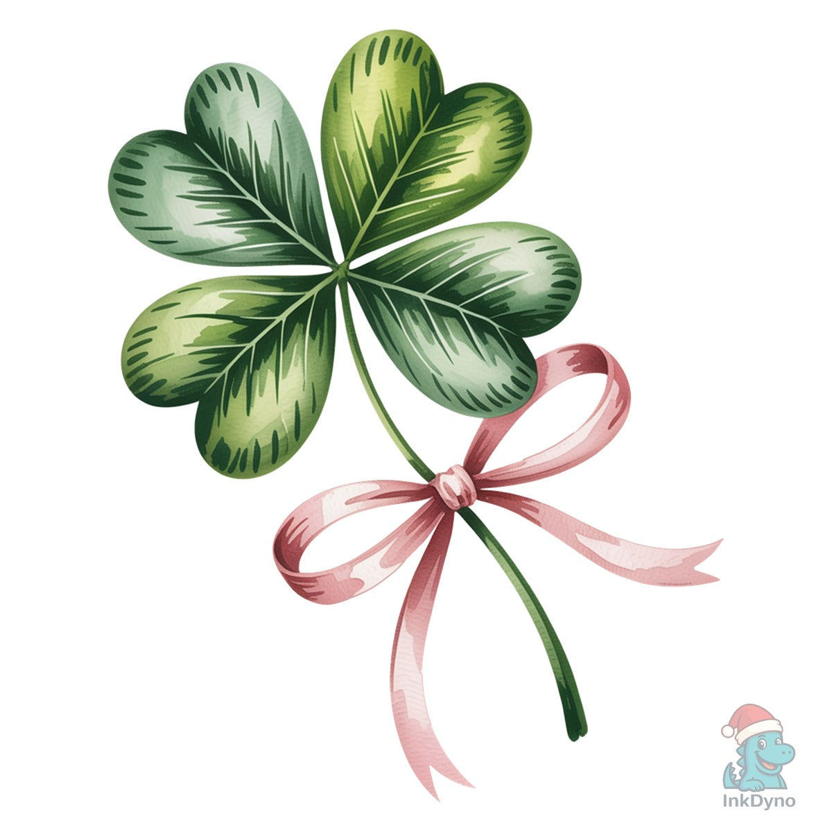St. Patricks Day Shamrock Coquette Pink