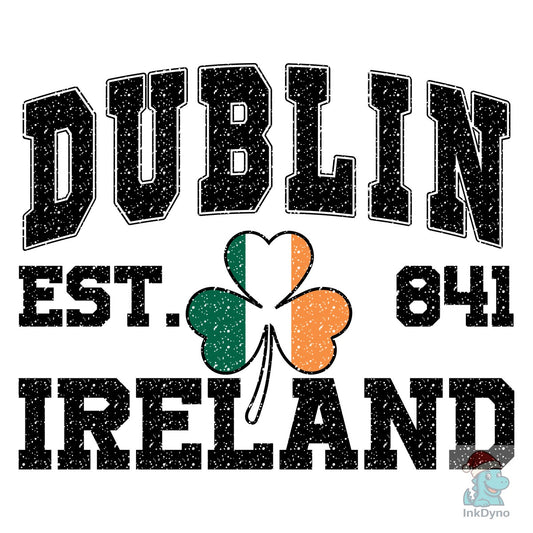 Dublin Ireland St Patrick's Day - DTF Transfer
