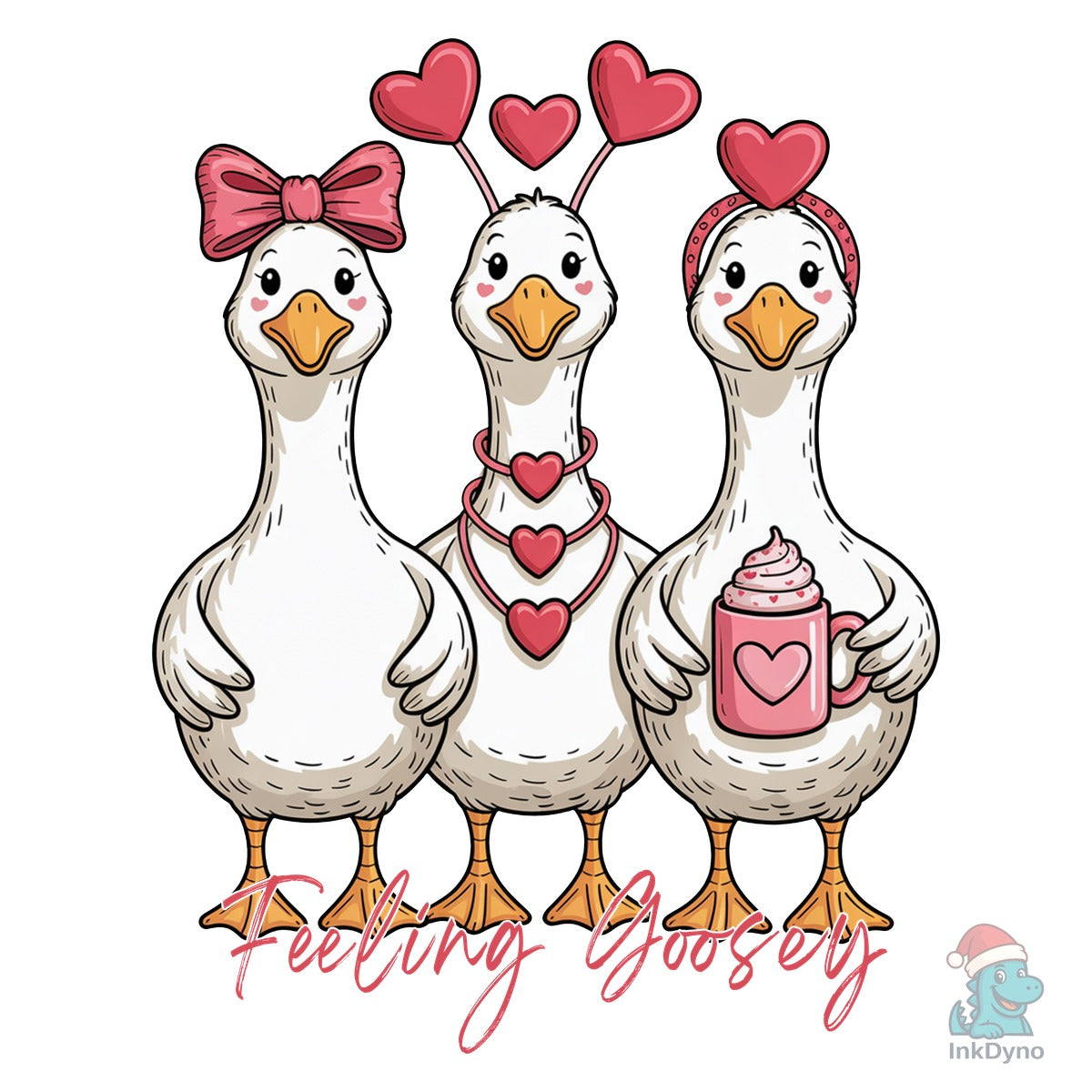 Feeling Goosey Valentine Goose