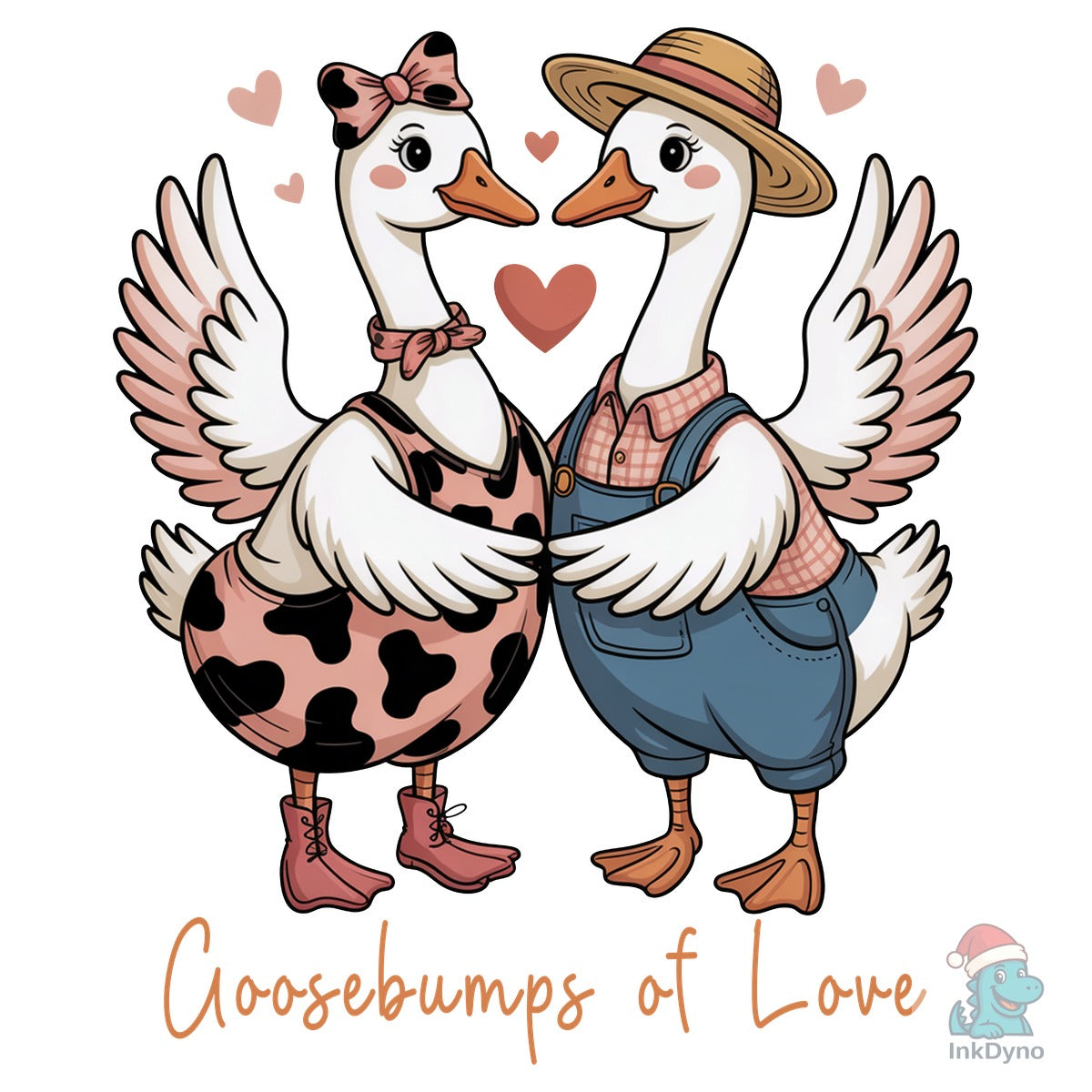 Goosebumps of Love Goose Valentine