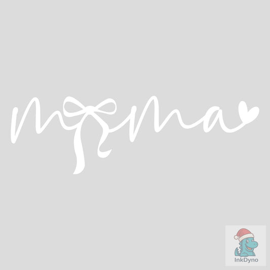 Mom Life Mama Bow Mama Shirt - DTF Transfer