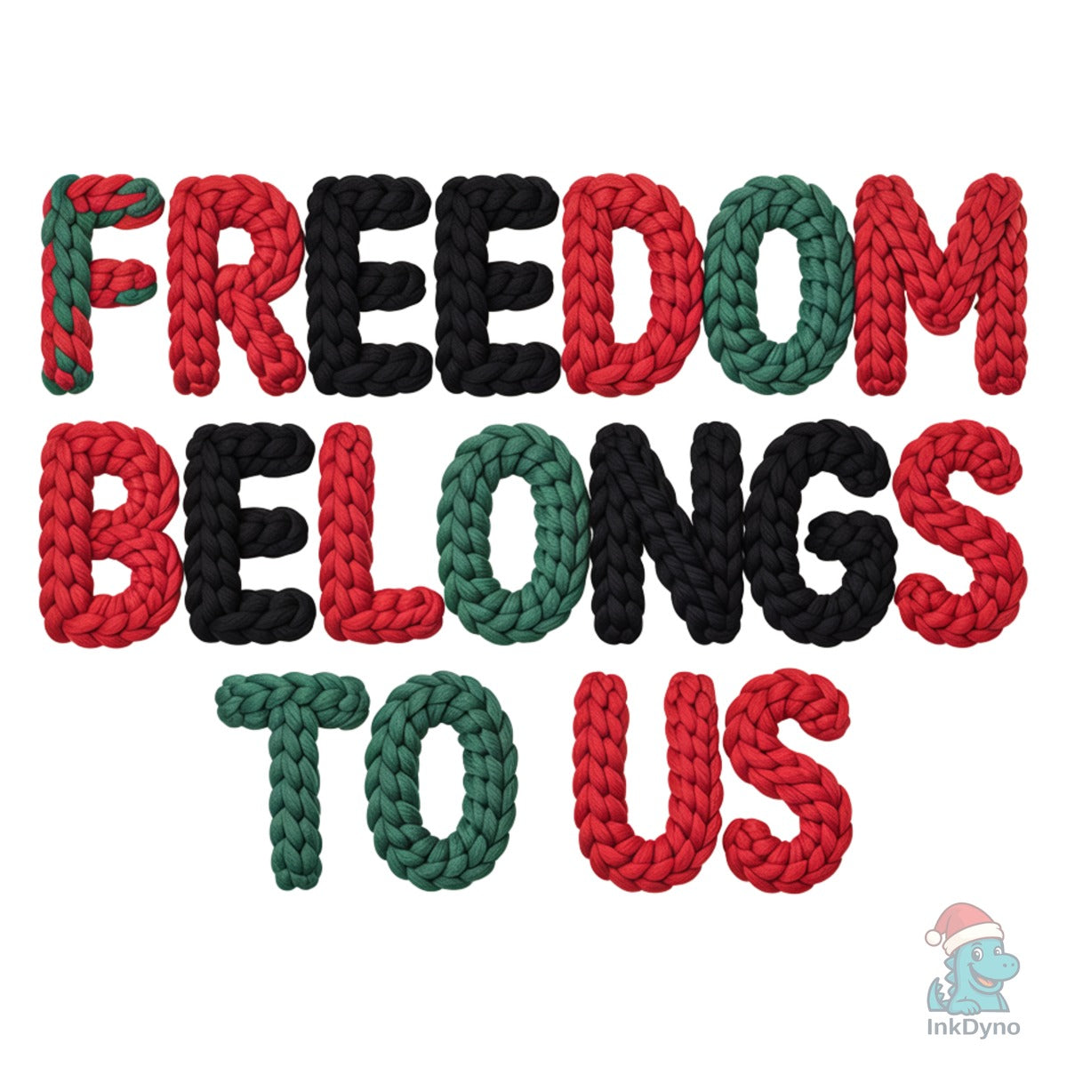 Crochet Freedom Belongs to Us