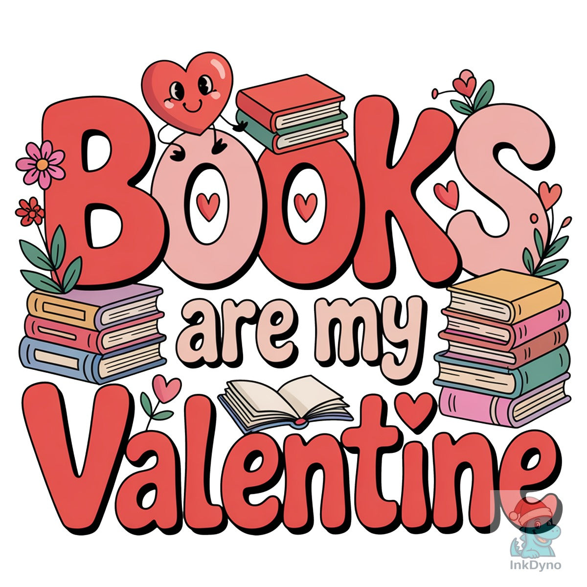 Books Are My Valentine Book Lover