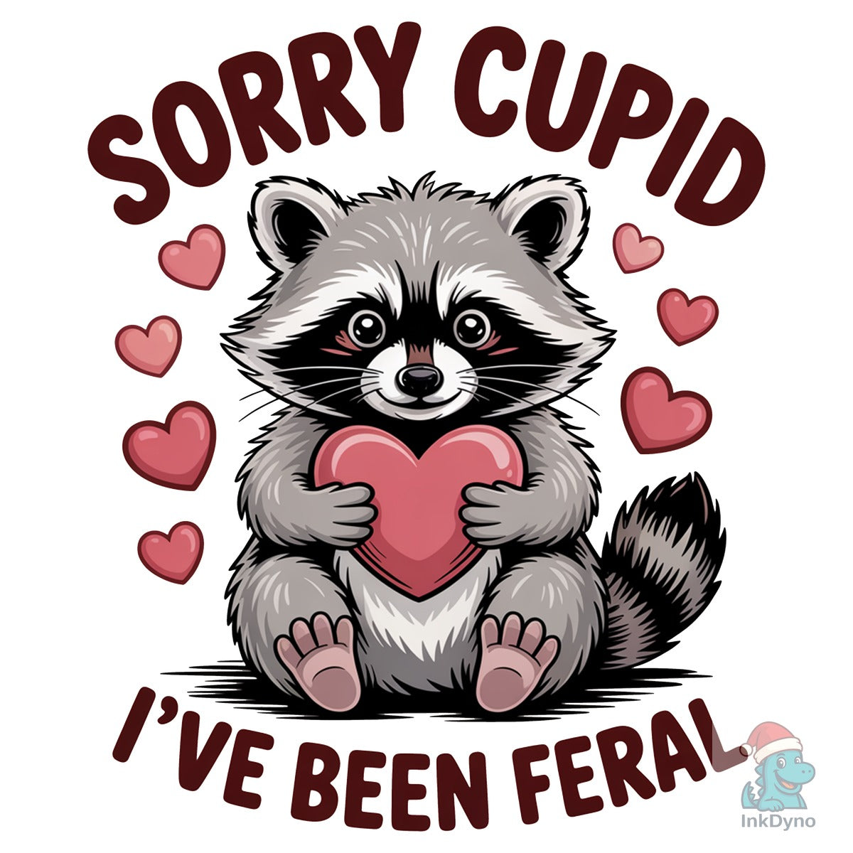Retro Sorry Cupid I've Been Feral