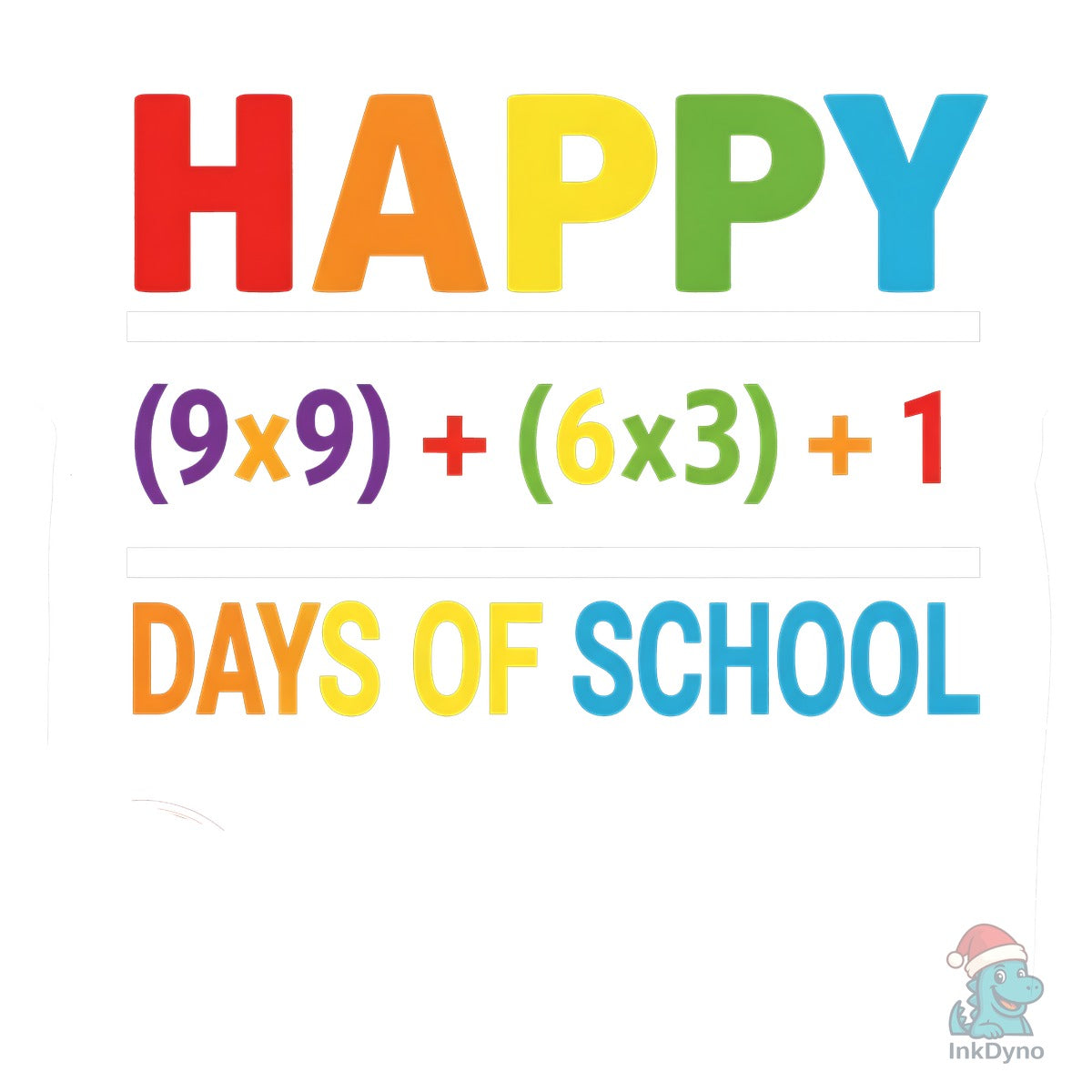 Happy 100 Days School Math
