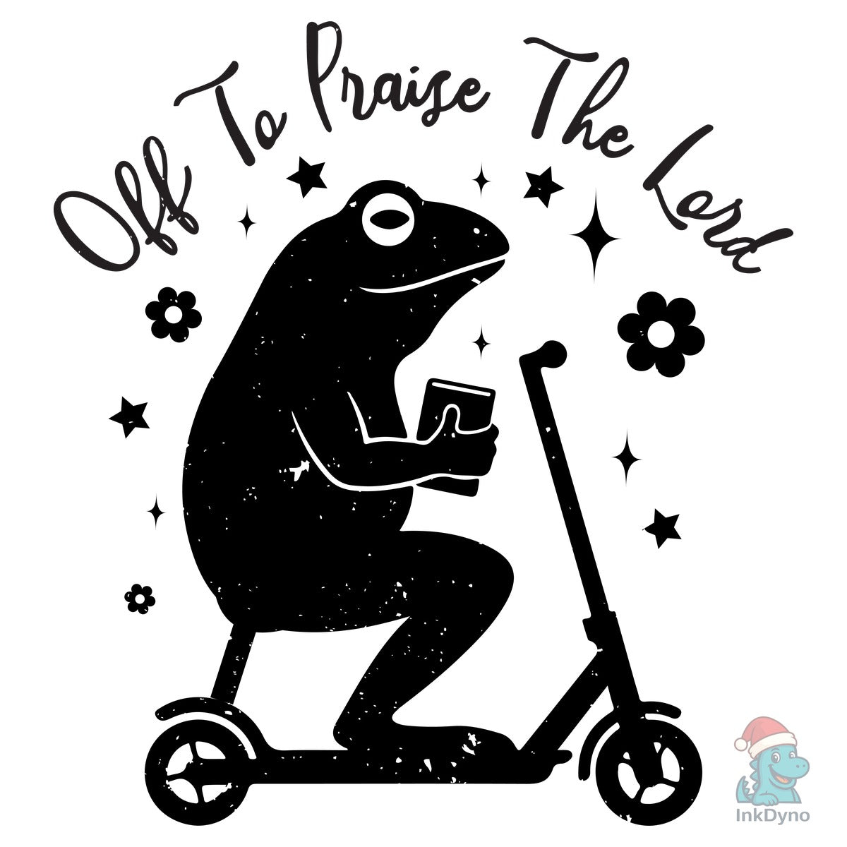 Off to Praise the Lord Funny Christian