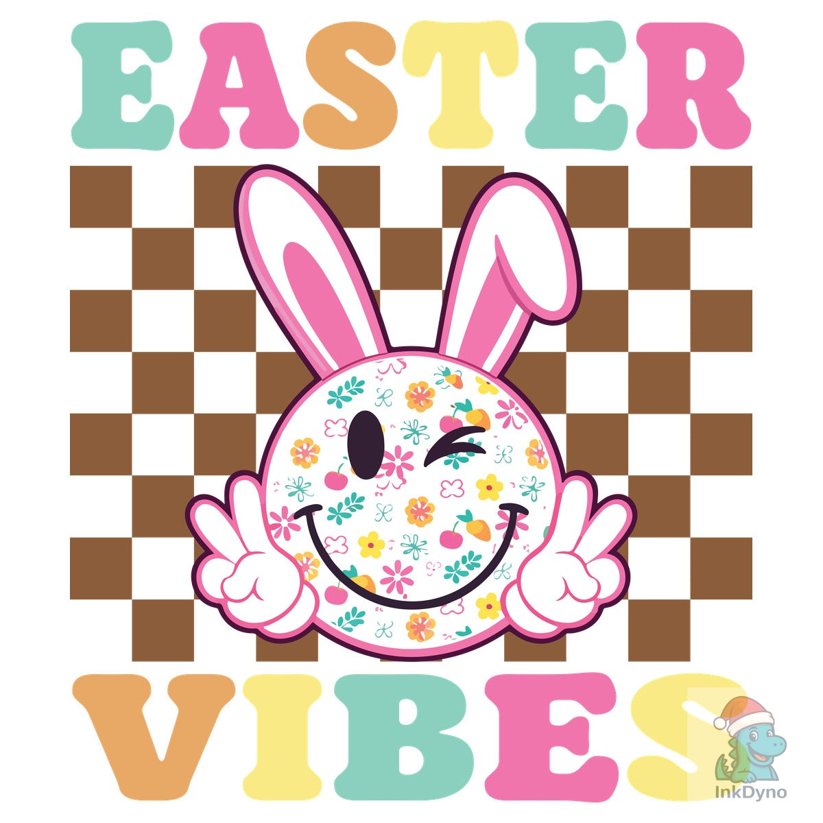 Easter Vibes Retro Easter Sublimation