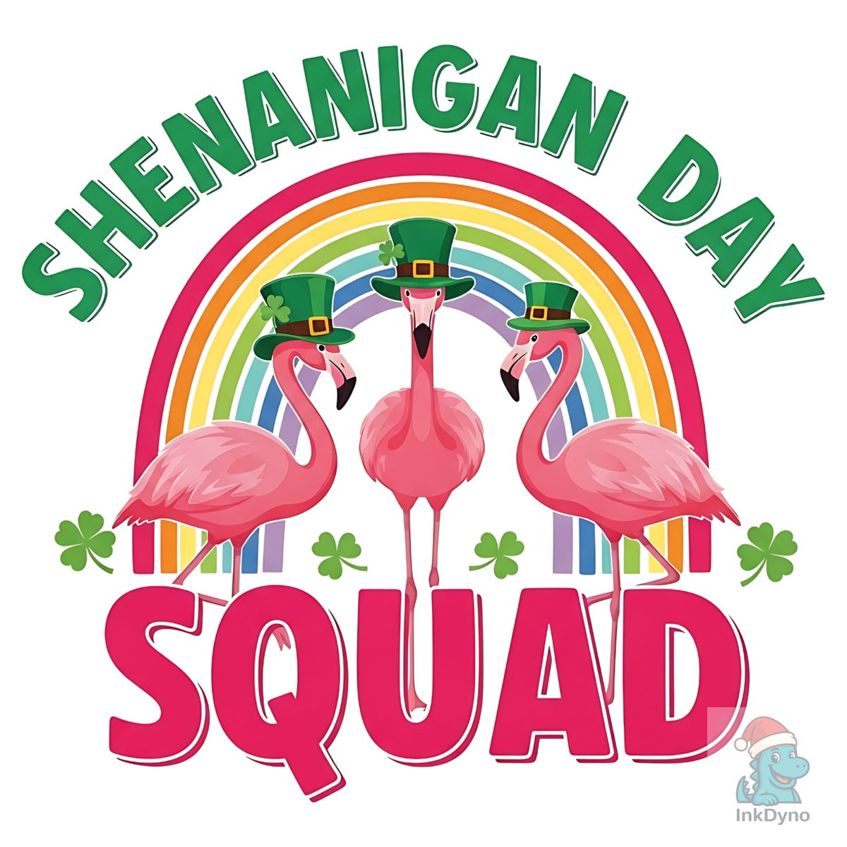 Shenanigan Day Squad Flamingo