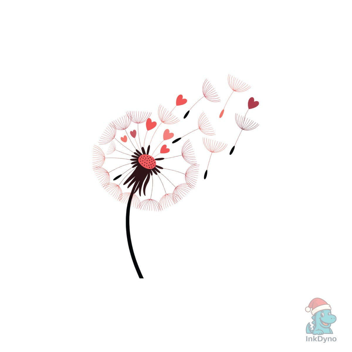 Dandelion Valentine Sublimation