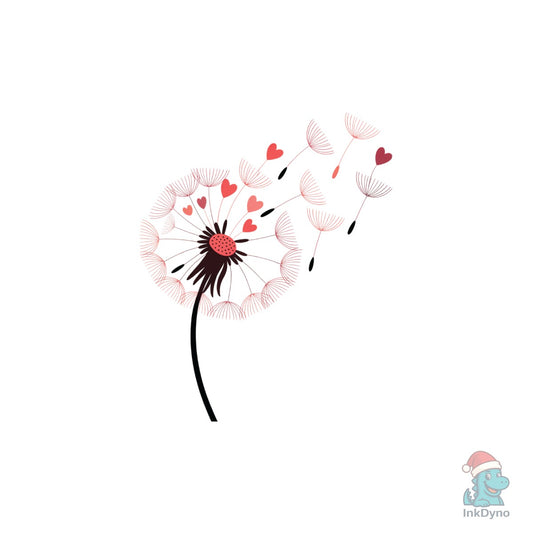 Dandelion Valentine Sublimation - DTF Transfer