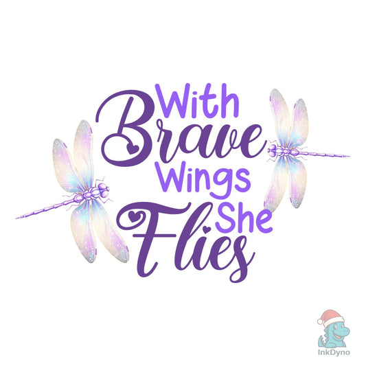 Inspirational Dragonfly Sublimation - DTF Transfer