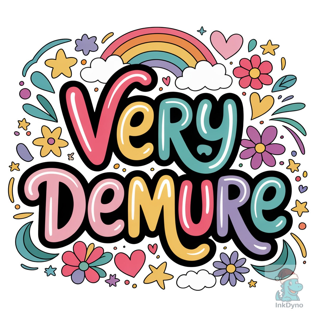 Very Demure Sublimation Demure Girl