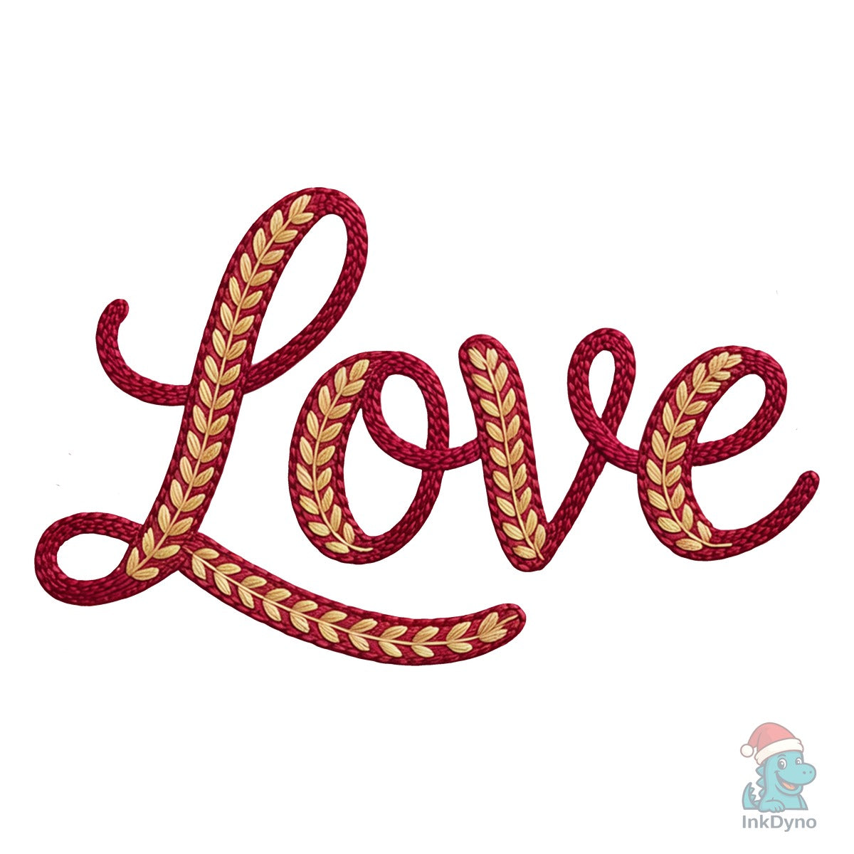 Love Crochet Faux Yarn Valentines