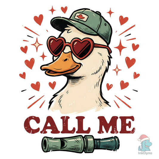 Funny Valentine Valentine Duck - DTF Transfer