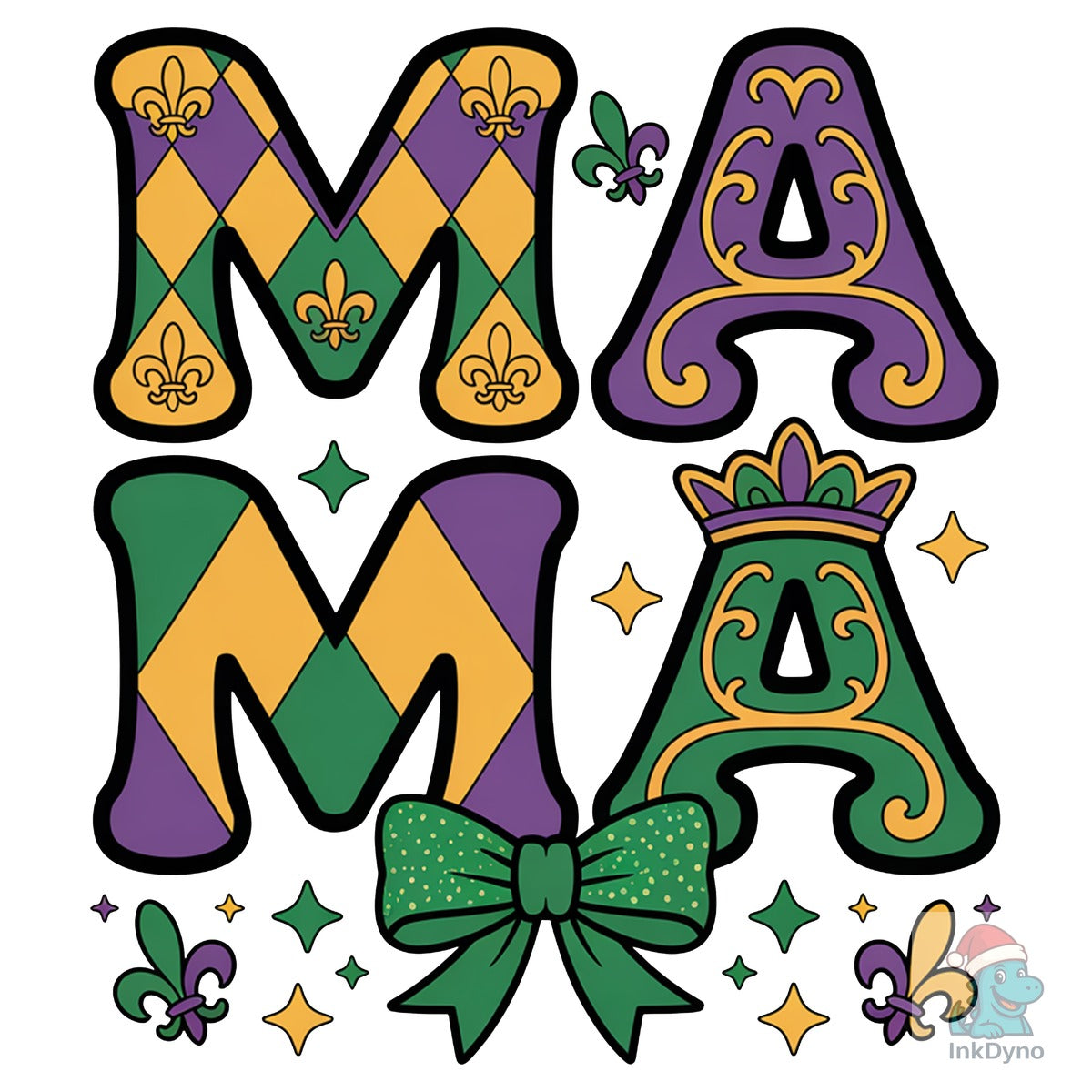Mardi Gras Mama Preppy Mardi Gras