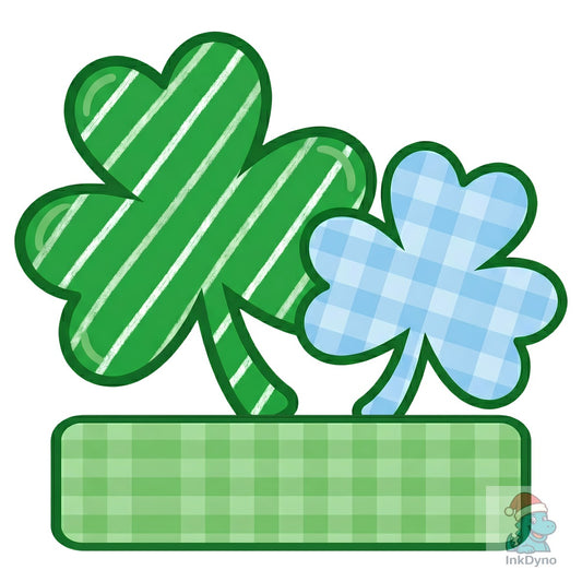 Personalized St Patrick's Day Shamrocks - DTF Transfer