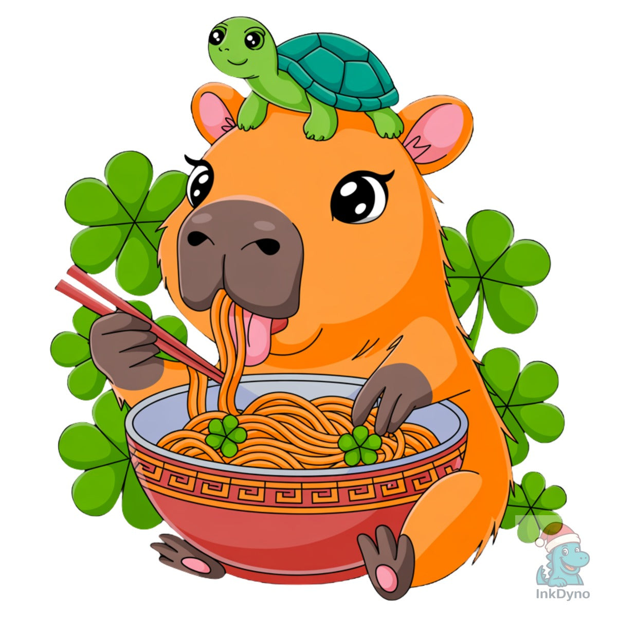 Lucky Capybara Funny Capybara