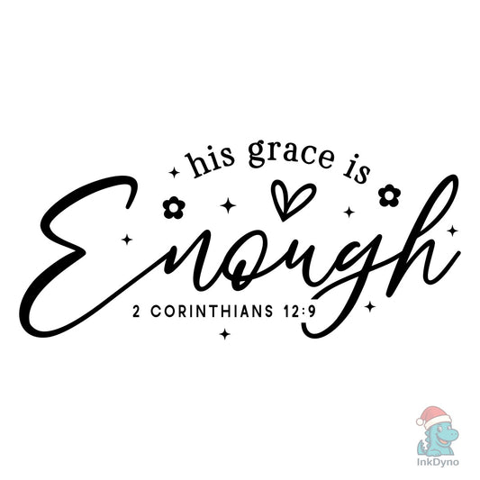 Christian Quote Sleeve - DTF Transfer