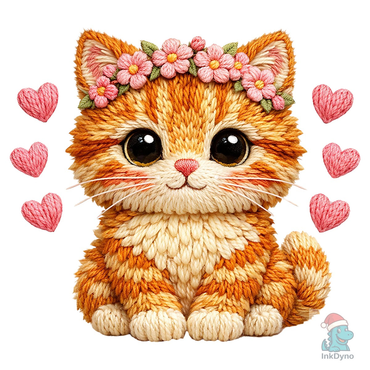 Happy Meowentines Valentine Cat